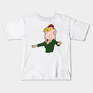 The Turkey Head Dance Kids T-Shirt